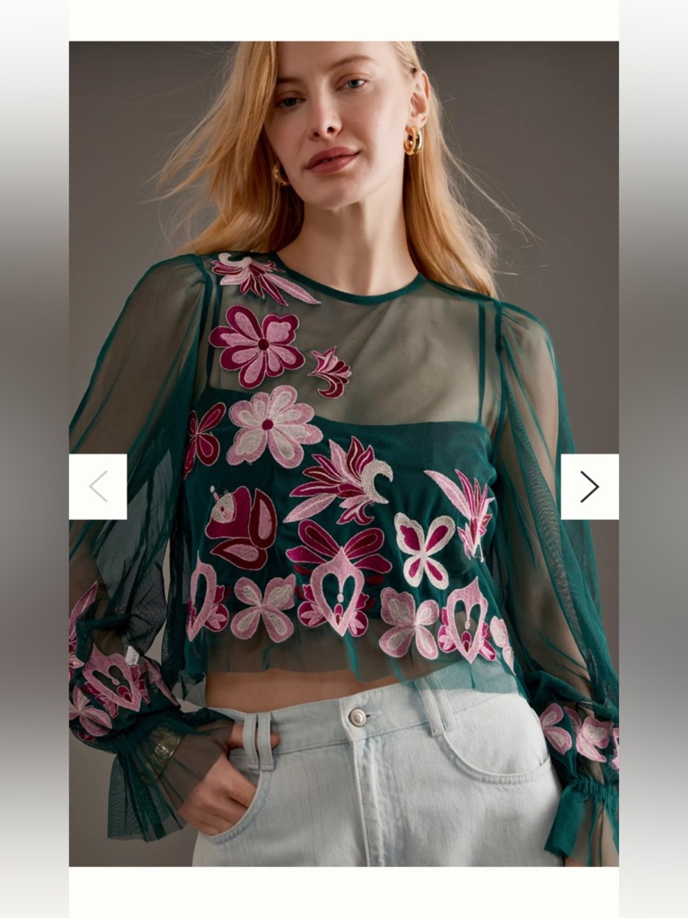 Anthropologie long sleeve